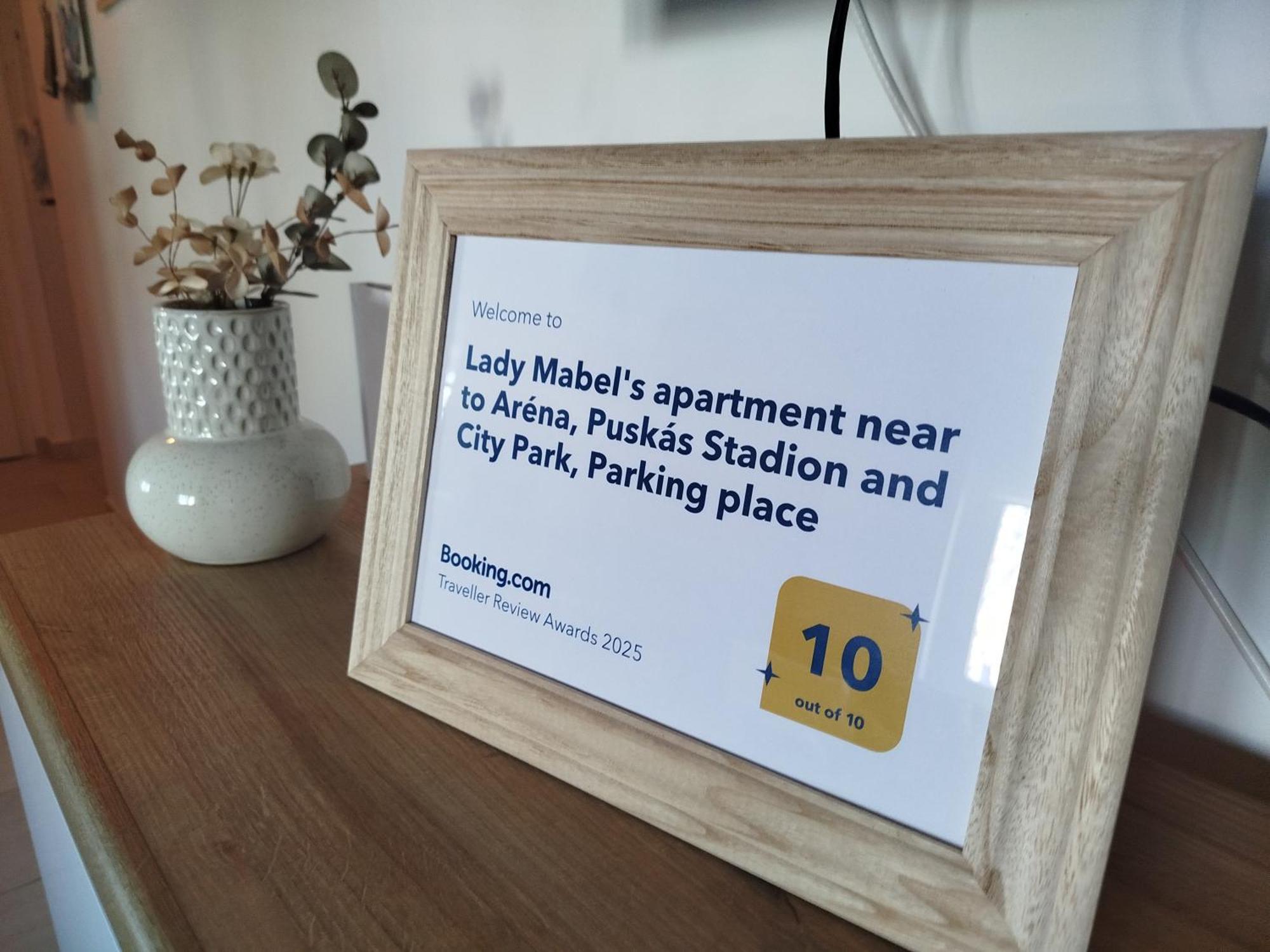 Lady Mabel'S Apartment Near To Arena, Puskas Stadion And City Park, With Guarded Parking Place Будапешт Экстерьер фото